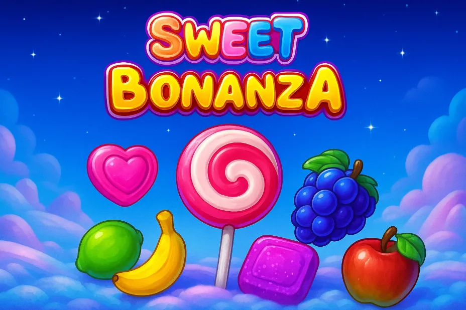 Sweet Bonanza Slot – Iconic Logo and Symbol Design