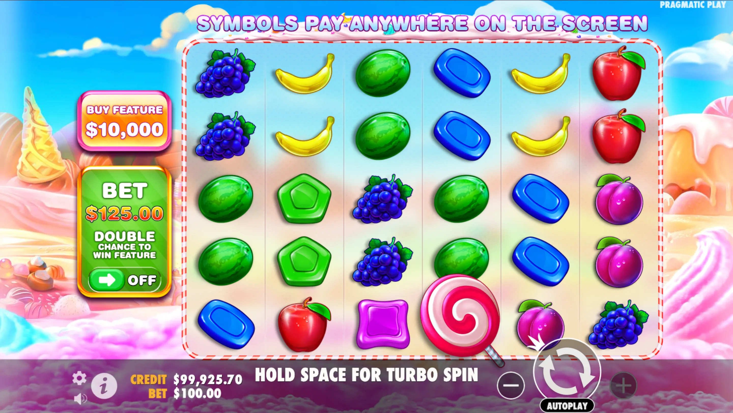 Sweet Bonanza Slot Gameplay